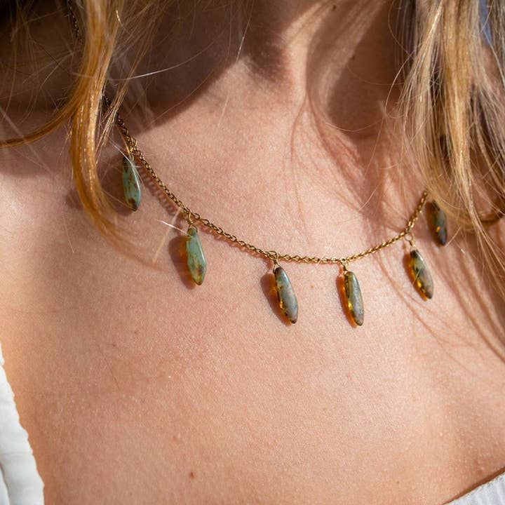 PURPOSE Jewelry - Wholesale Pendant/Charm Necklace - Watercolor Necklace1