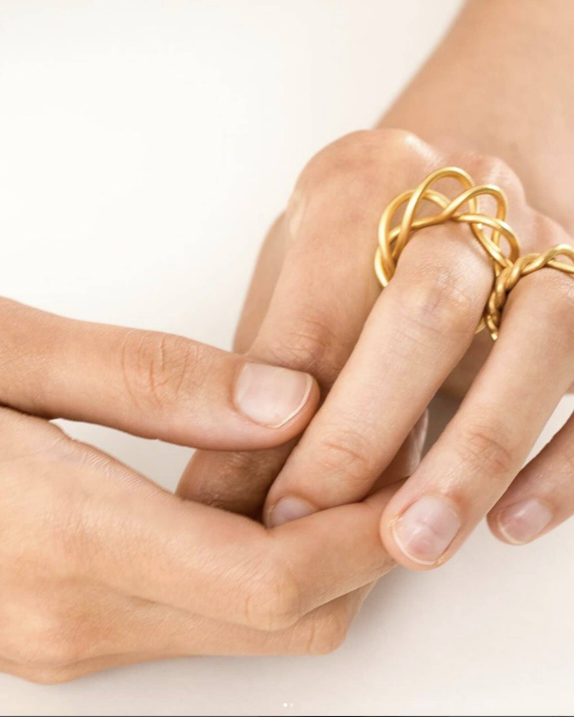 A MAR LIBRE - Wholesale Band/Stacked Ring - MIMBRE DOME RING3