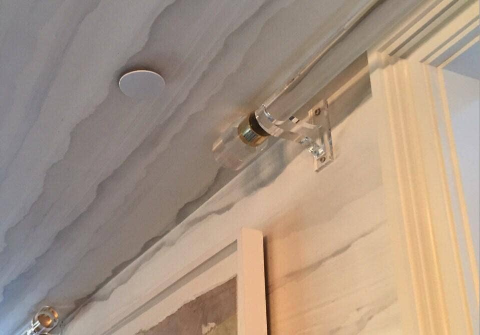 LuxHoldups - Wholesale Curtain Rod - Lucite Drapery Bracket for 1.5" Curtain Rod4