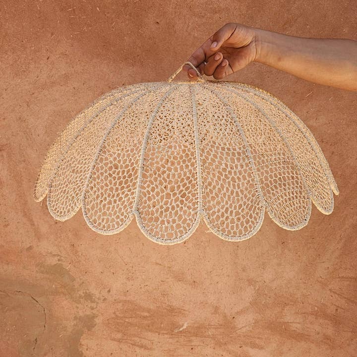 martitec - Wholesale Chandelier/Hanging Light - Handmade Raffia Pendant Light – Natural Hanging Lampshade2