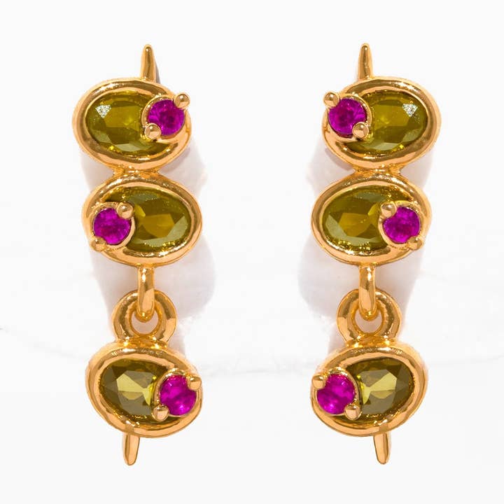 Mini Olive Studs for wholesale by Girls Crew