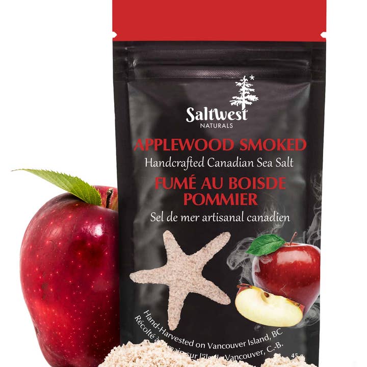 Case of 10 - Applewood Smoked Sea Salt 45g and other Purchase Wholesale smoked bacon. Free Returns & Net 60 Terms on Faire trending on Faire.