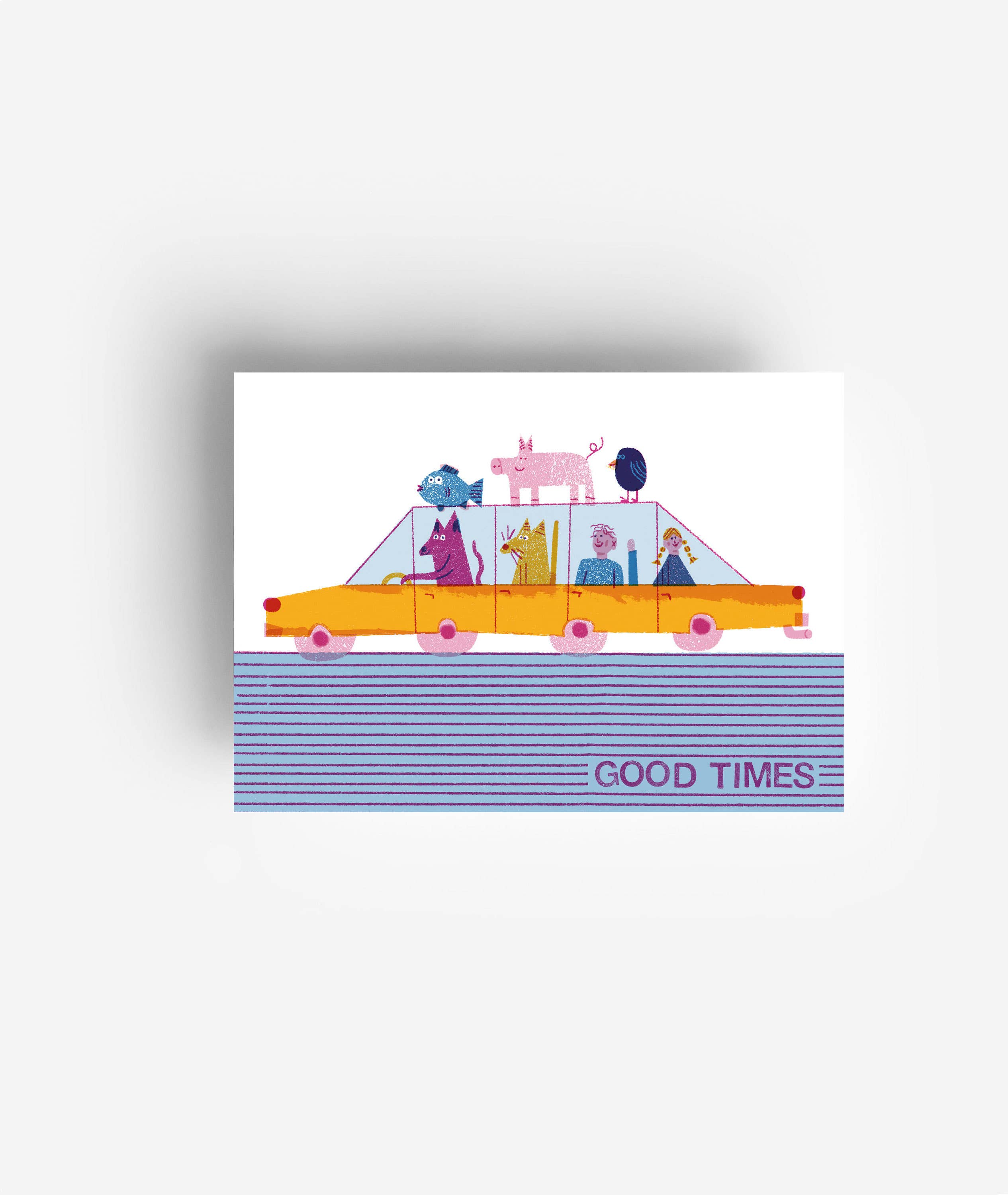 jungwiealt - Wholesale Postcard - Good Times Postcard DIN A60