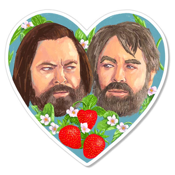 Bill and Frank The Last of Us Sticker for wholesale by Ambar Del Moral