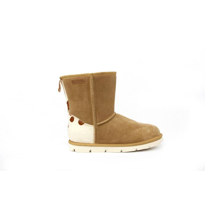 Bota Turano 7.5in - Tan/Vaca por atacado de SuperLamb Footwear