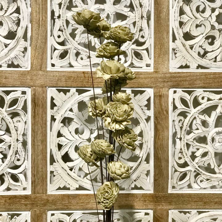 Wilco Home - Wholesale Artificial flowers - 15-Stem Handmade Sola Marigold Drop-In Bouquet8