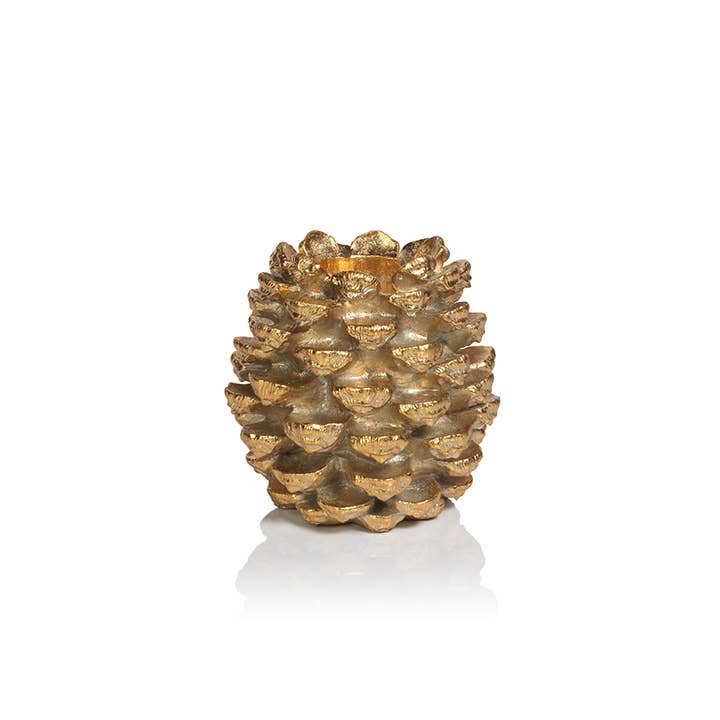 Zodax - Wholesale Candle Holder - Pine Cone Pillar Holder