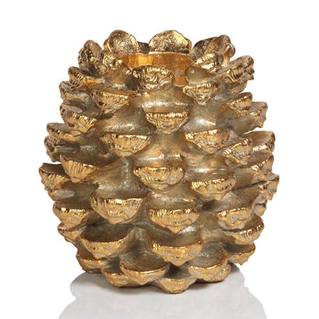 Supporto per pilastri a cono di pino per la vendita all'ingrosso da parte di Zodax