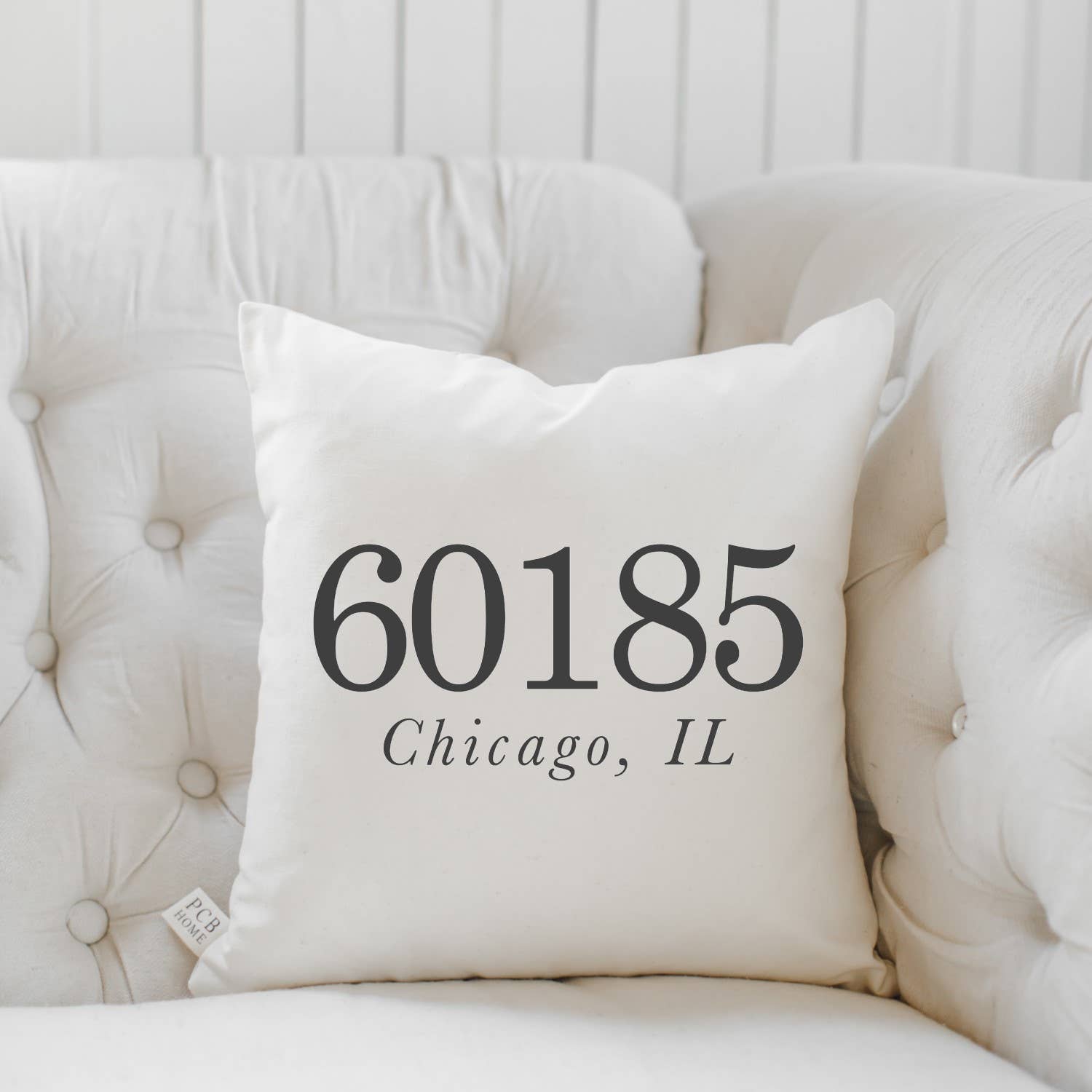 DWELL Home Shoppe - Wholesale Throw/Decorative Pillow - Personalized Zip Code Pillow