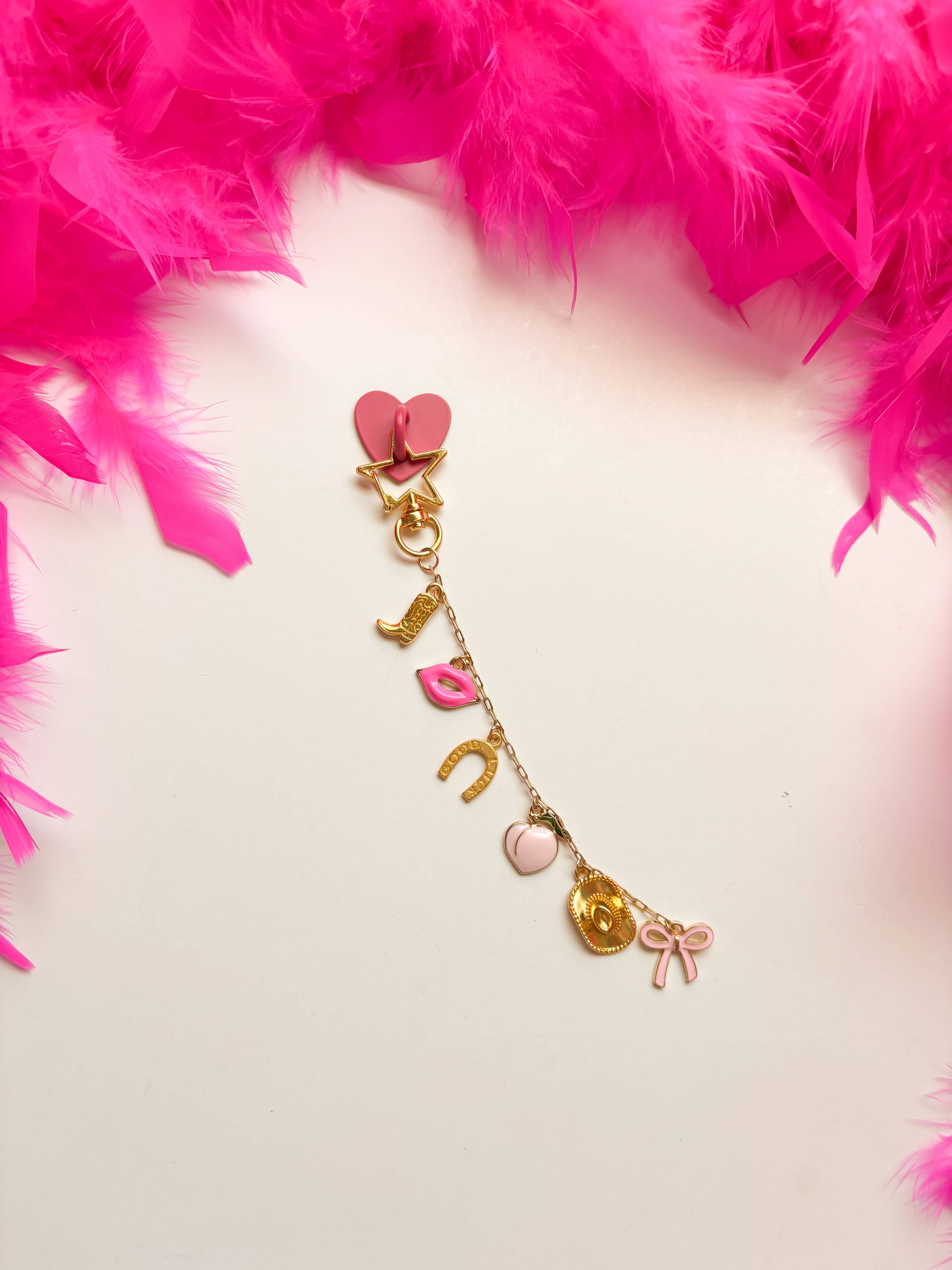 Lover's Library - Wholesale Bookmark - Pink Pony Book Club Kindle Charm