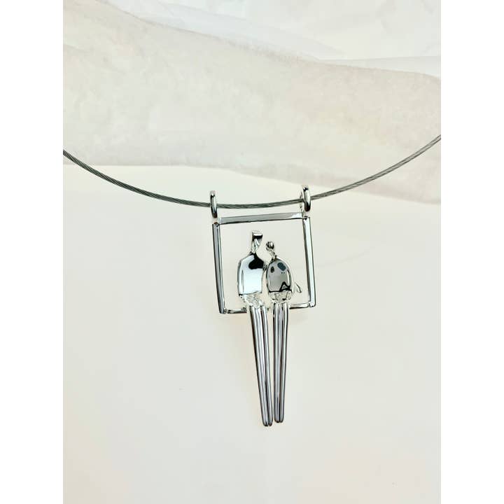 Couple in Silver for wholesale by Yenny Cocq llc
