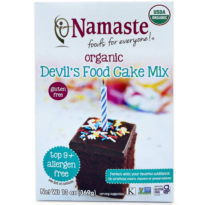 Namaste Foods - Wholesale Cake Mix - Gluten Free Organic Devil's Food Cake Mix