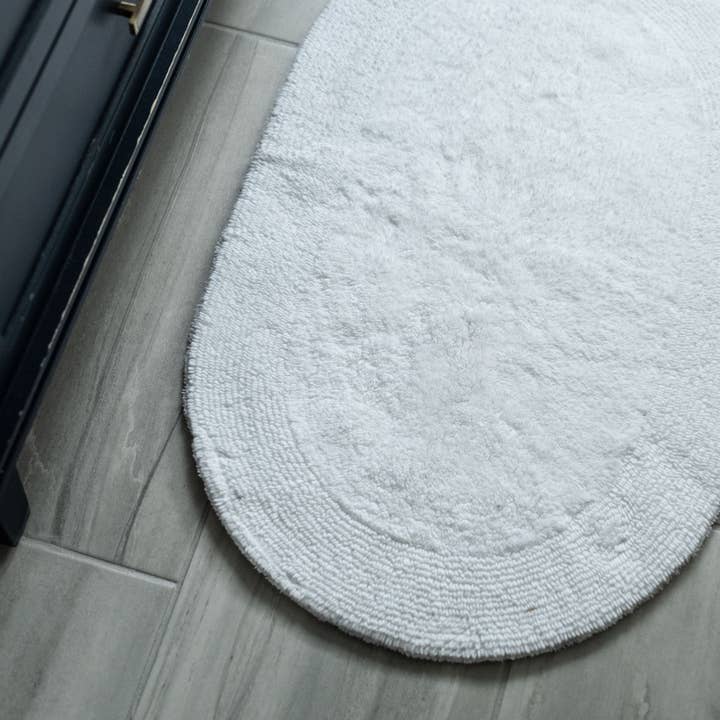 LIVE GRUND - Wholesale Bath Mat - Puro Organic Cotton Reversible Bath Rug Collection