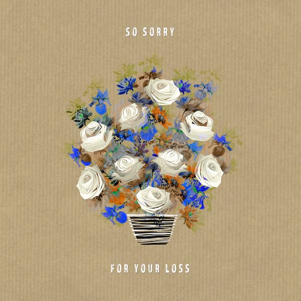 Sally Scaffardi Design - Wholesale Sympathy Card - FN003 ... Sympathy Card1