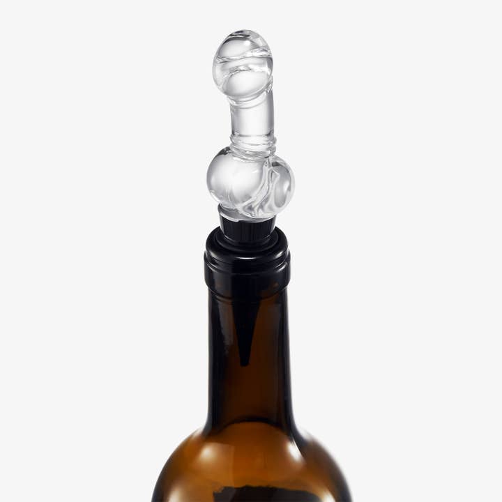 The Wine Savant / Khen Glassware – wholesale Wine stopper – Unique Wine Bottle Stopper - Funny Wine Cork Beverage Bottle