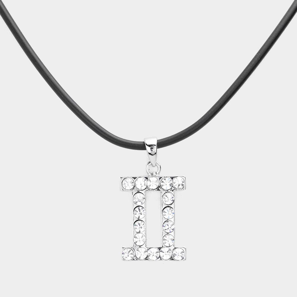 Sensibling Corp. - Wholesale Pendant/Charm Necklace - Stone Embellished Zodiac Pendant Necklace14