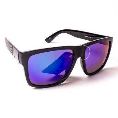 Óculos de Sol Polarizados Pretos Estilo Clássico - Pacote Variado com 3 por atacado de Mid America