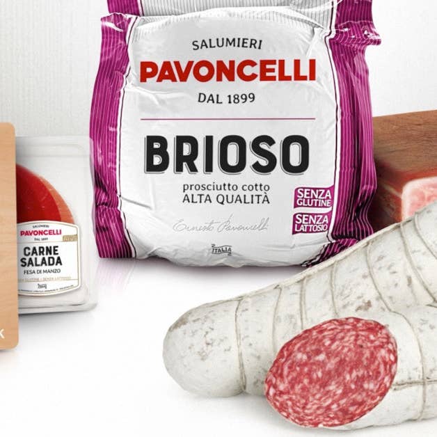 Panier-cadeau de charcuterie Pavoncelli pour la vente par Amalfi Market