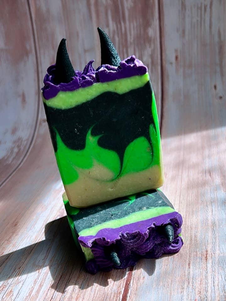 Halloween soap - Maleficent for wholesale by LaVic Organics