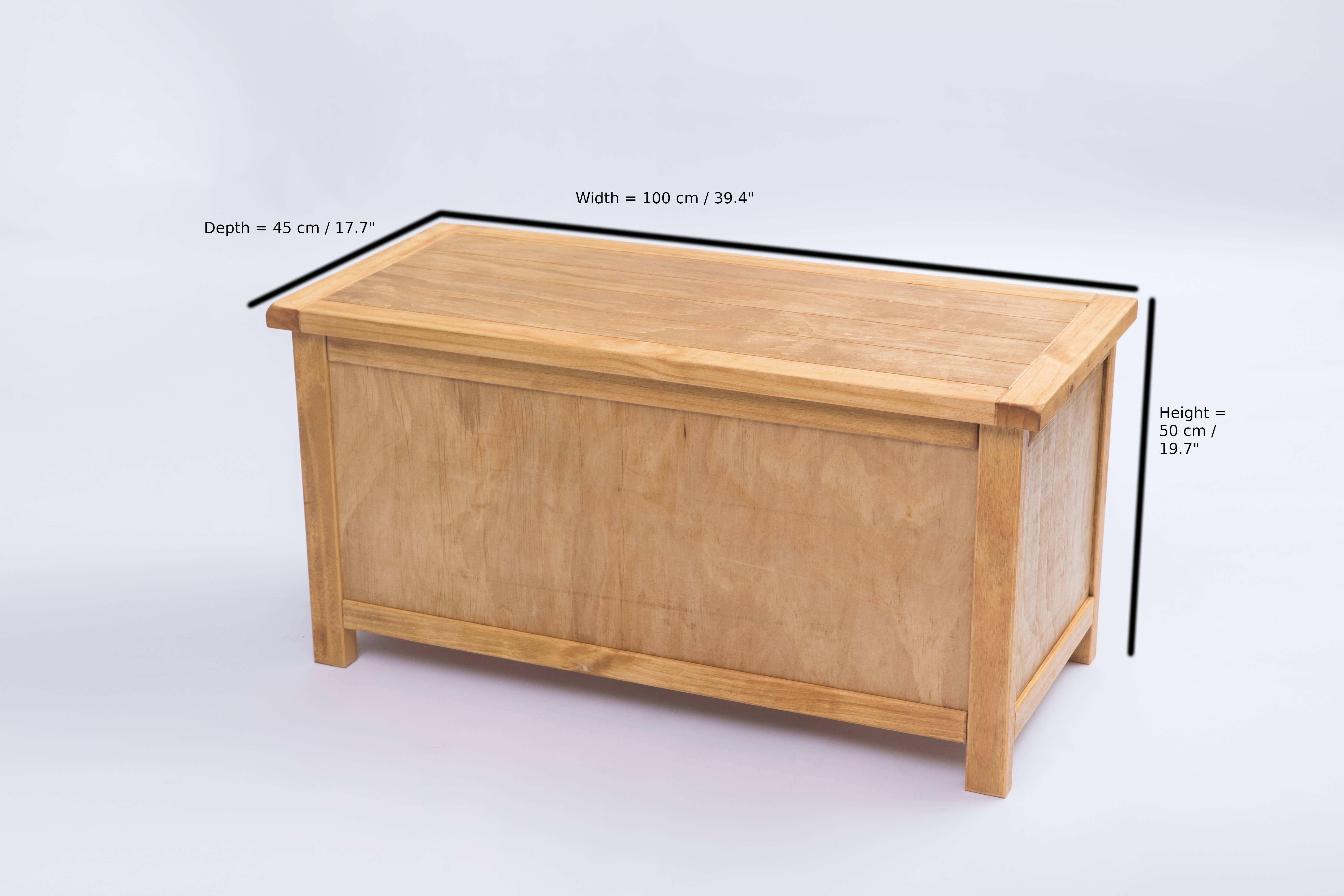 Greener Valley Trading - Wholesale Bench - Solid Wood Flip Top Storage Bench7