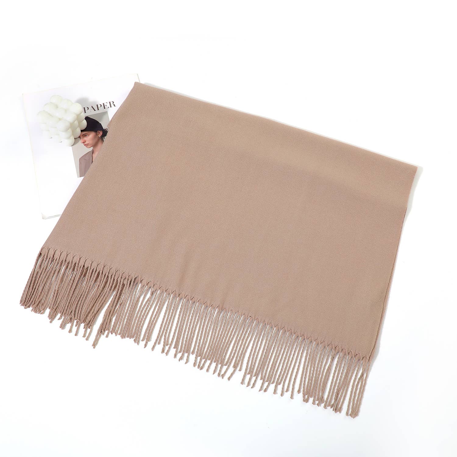 PEACH ACCESSORIES – wholesale Scarf – Women's – Plain Pashmina Scarf A00119