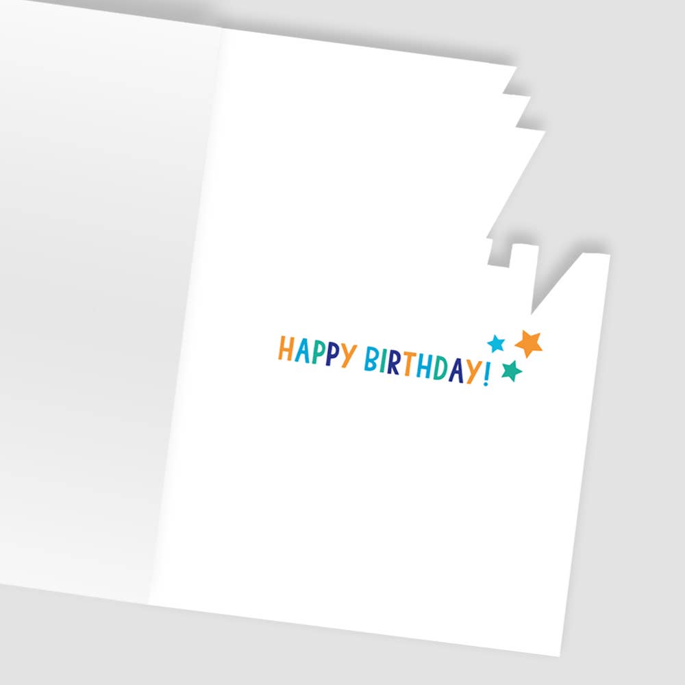 Second Nature Ltd - Wholesale Gewone wenskaart - Lichtflits - Slaan - Tweede Natuur2