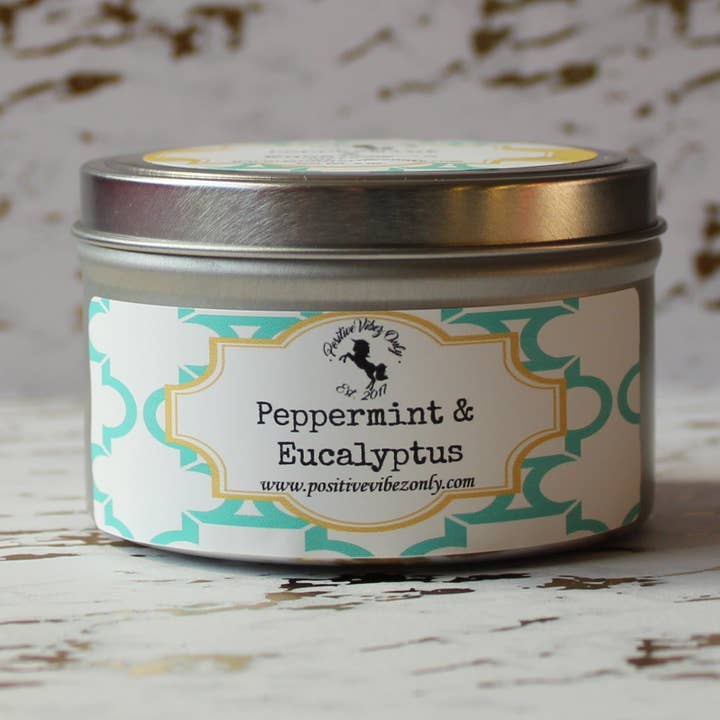 Peppermint and Eucalyptus for wholesale by Positive Vibez Only, LLC