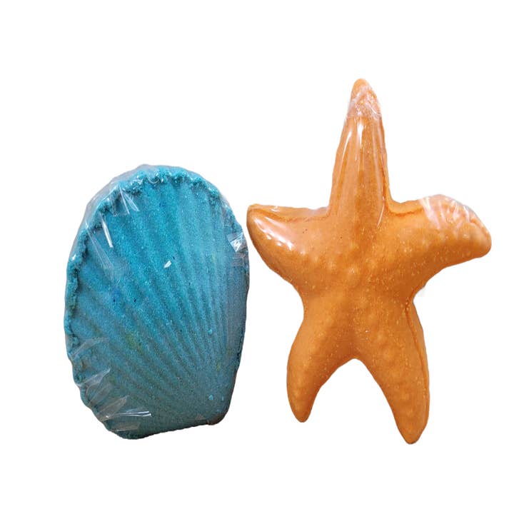 Under The Sea Bath Bombs for wholesale by Dolphin Wood House Soaps