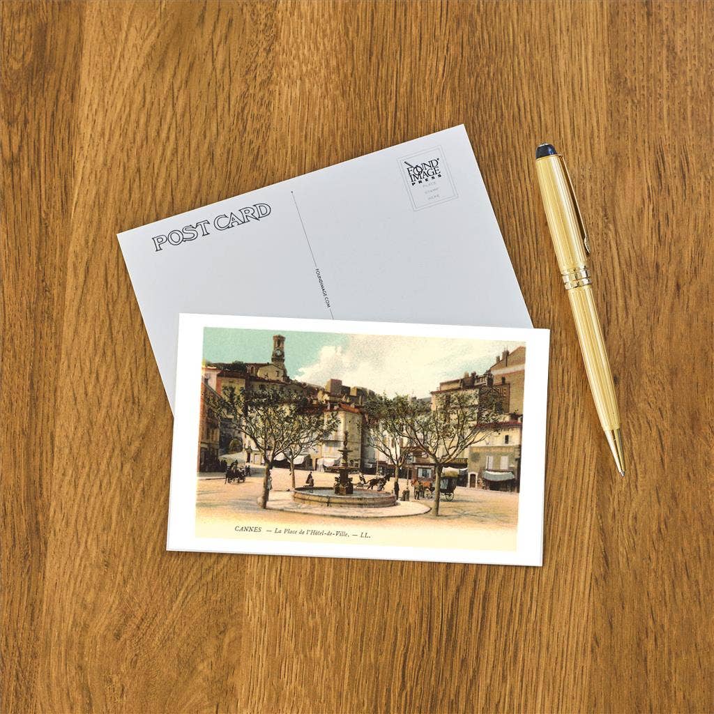 Found Image Press - Wholesale Postcard - Postcard FF-287 Central Plaza, Cannes1