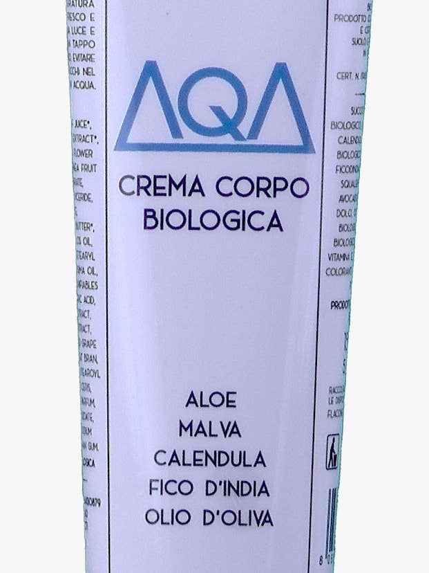 AQA organic body cream for wholesale by Asperia