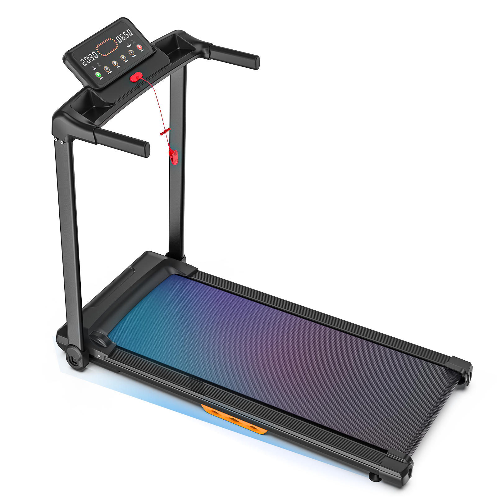 39F Inc. - Vente Équipement de fitness - Tapis de marche portable - Capacité de 120 kg, écran LED1