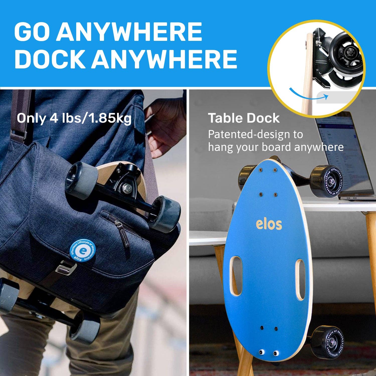 Elos - Wholesale Skateboard - Elos Complete Skateboard - Maroon Red2