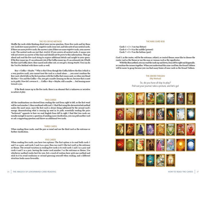 Schiffer Publishing - Wholesale Body, Mind & Spirit Book - The Magick of Lenormand Card Reading4