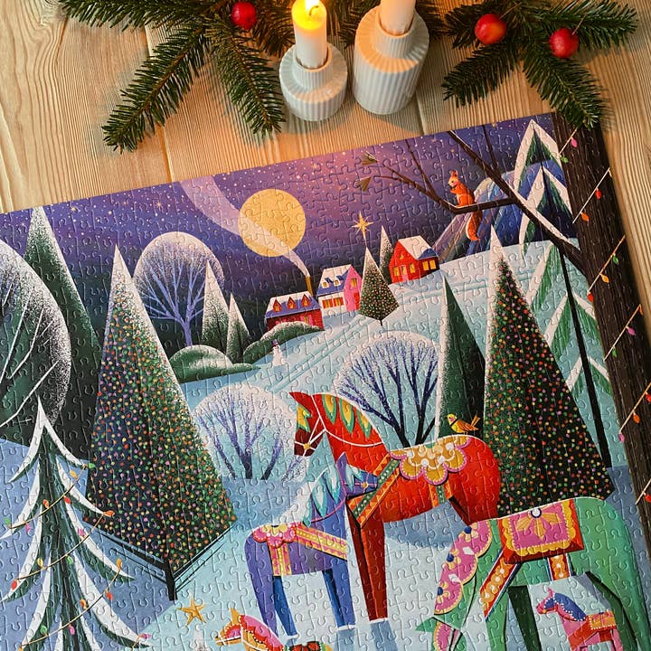 Penny Puzzle - Wholesale Puzzle - Adult - A DALA WINTER 1000 piece jigsaw puzzle