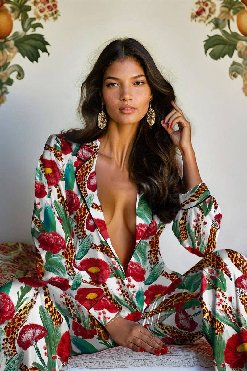 Posie Print Annabelle Two-Piece Set for wholesale on Faire