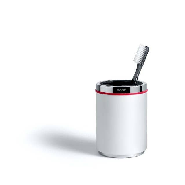 Tooth Brush Holder - White for wholesale by Rode Bath