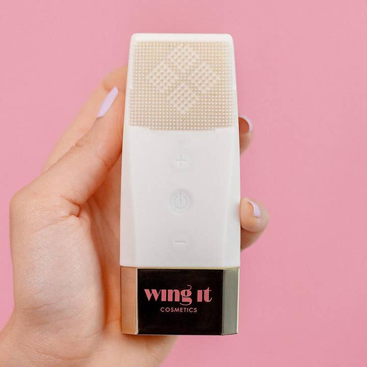 Gleam Time - Gesichtsreinigungsbürste für den Großhandel von Wing It Cosmetics