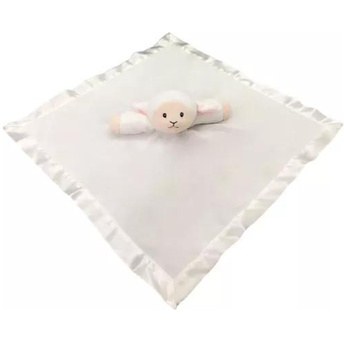 Anico - Wholesale Security/Cuddle Blanket - Baby - Plush Lamb Baby Lovey, Security Blanket, 18" x 18"2