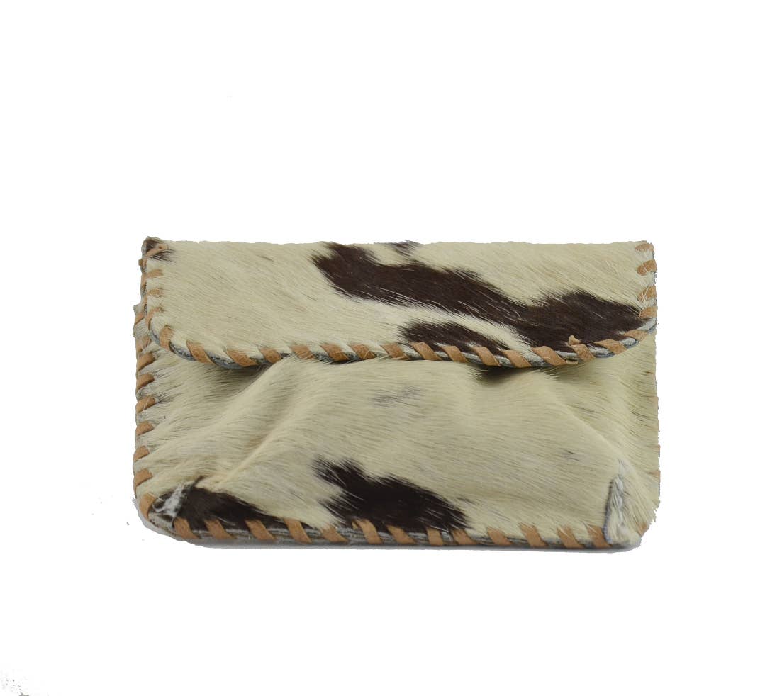 STUDIO CALEIDOSCOPE - Wholesale Portemonnee - Dames - Neo kaartportemonnee Koeienhuid Hairon leer1