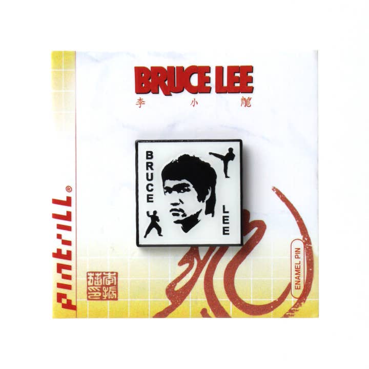 PINTRILL - Wholesale Lapel Pin/Button - Bruce Lee Profile Pin1