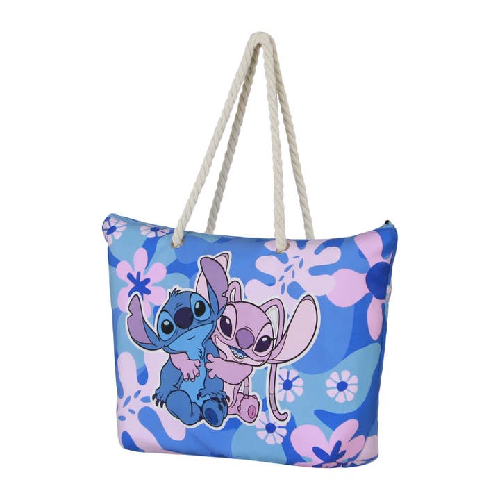 KARACTERMANIA - Vendita all'ingrosso Borsa da spiaggia - Disney Lilo e Stitch Hug-Borsa da Spiaggia Soleil