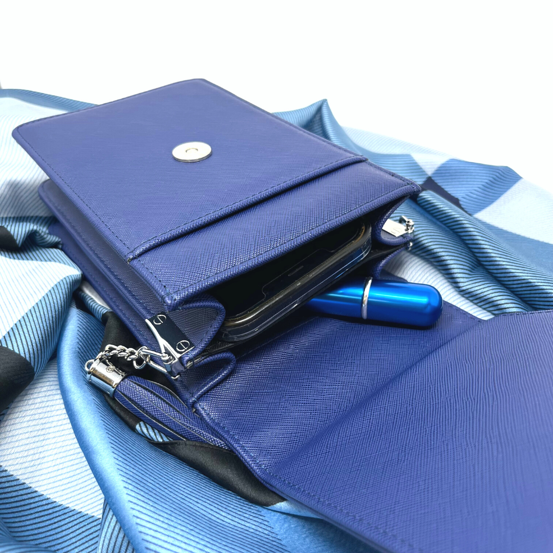 YOUZEY - Wholesale Crossbody Bag - Women's - Phone Crossbody Bag Saffiano Leather  with Fringe Tassle2