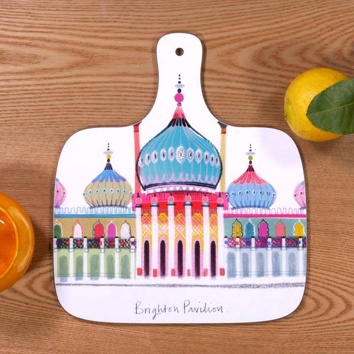 Brighton Pavilion Schneidebrett, Sussex Gift, BCHOP001 für den Großhandel von I Drew This