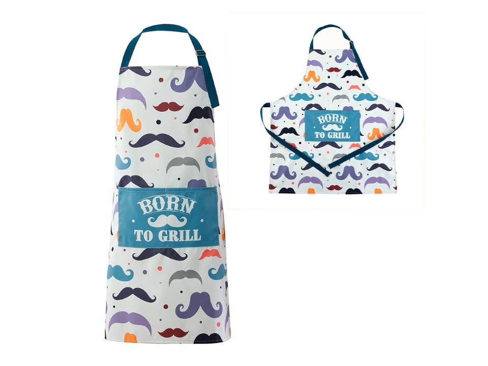 I-Total, I-Drink - Wholesale Apron - Apron Moustache