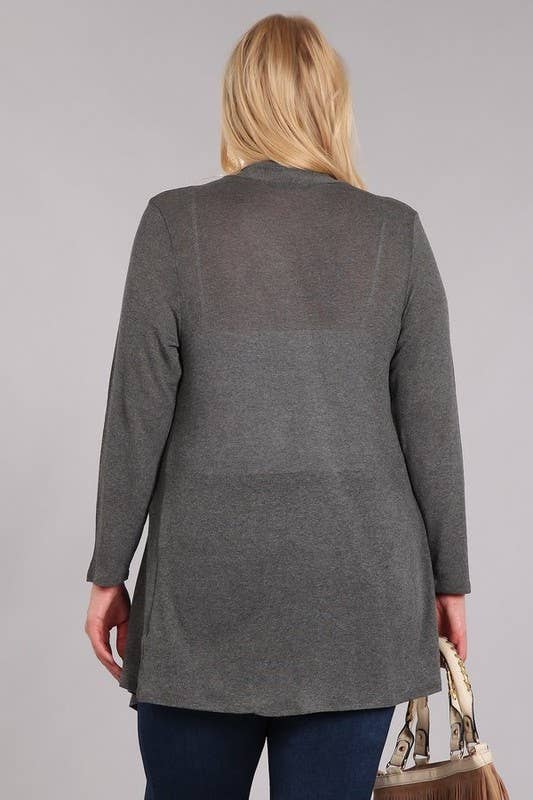 Chris & Carol Apparel – Engroshandel Cardigan - Dame – Plus Cardigan - XA3147C12