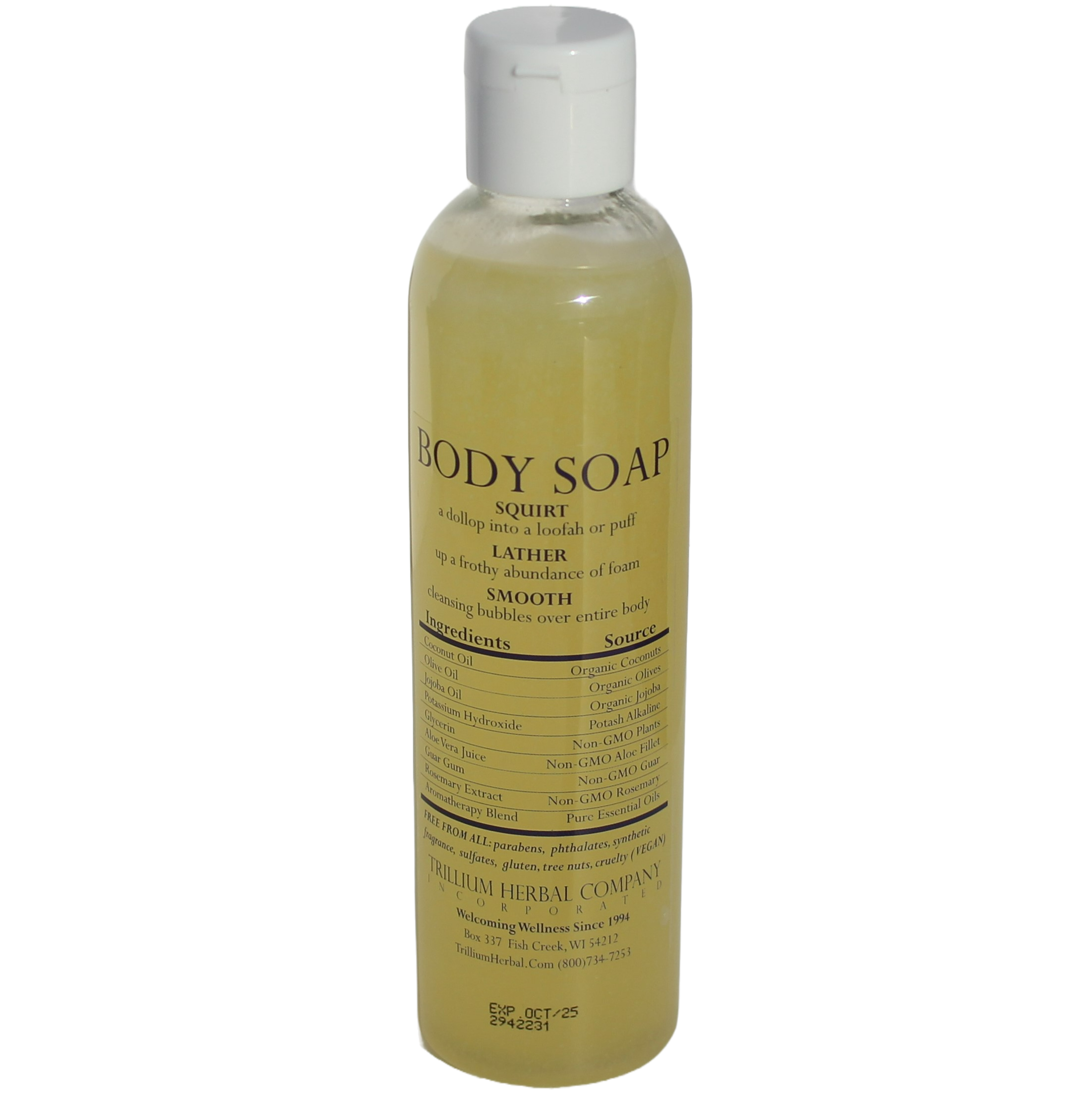 TrilliumHerbal Company – wholesale Body wash/shower gel – Cinnamon Clove - BODY SOAP1