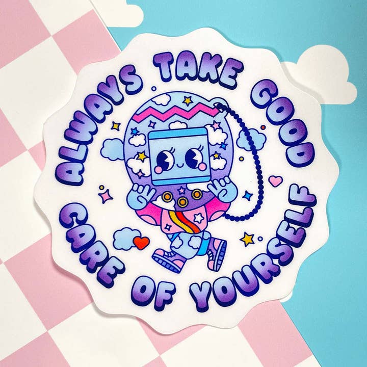 Kidnichols - Wholesale Sticker - Always Take Good Care Of Yourself Glossy Vinyl Sticker | Sel1