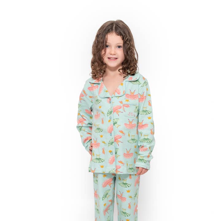Girls button up pyjamas - ballet print and other Purchase Wholesale childrens plain pyjamas. Free Returns & Net 60 Terms on Faire trending on Faire.