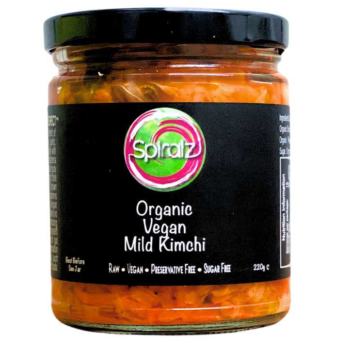 Spiralz Fermented Foods - Wholesale Pickled vegetables - 220G TASTER JAR'S5