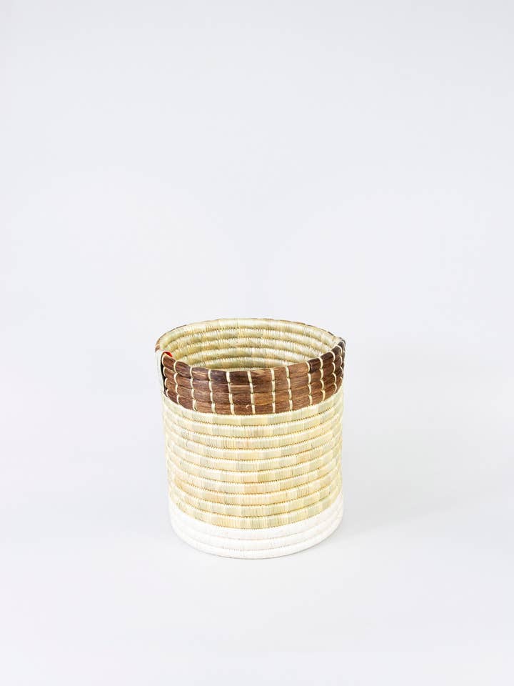 Katakuru Storage Basket & Planter | Colour Block Design | BB for wholesale by WomenCraft